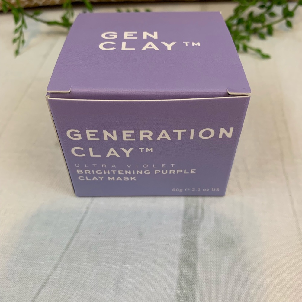 Generation Clay Brightening Purple Clay Mask